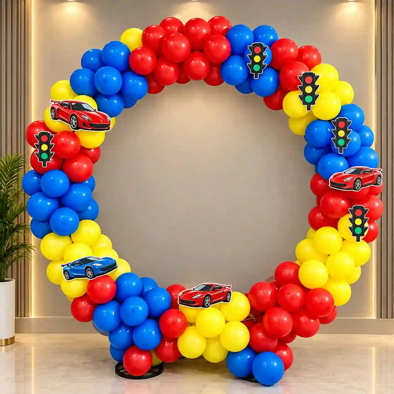 Car Race Theme For Birthday Kids